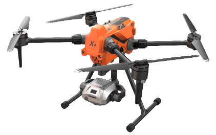 本次任务选用千巡翼x4多旋翼无人机搭载qx1 pro倾斜相机来进行数据