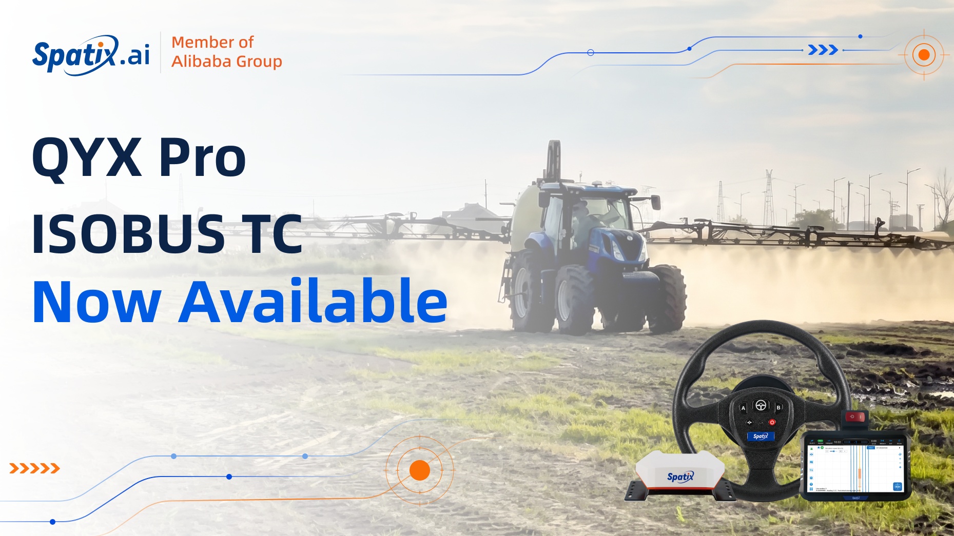 QYX Pro Now Supports ISOBUS Task Controller for Smarter and More Efficient Precision Farming