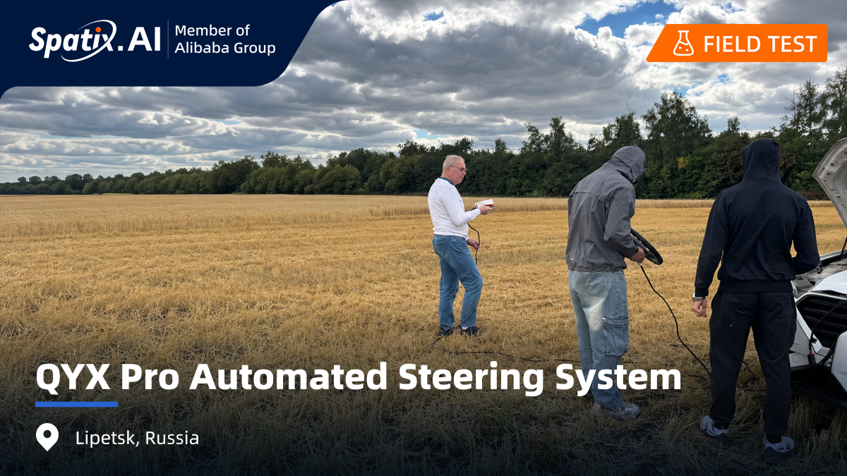 QYX Pro Automated Steering System Tested in Russia: Field Stability and RTK Compatibility
