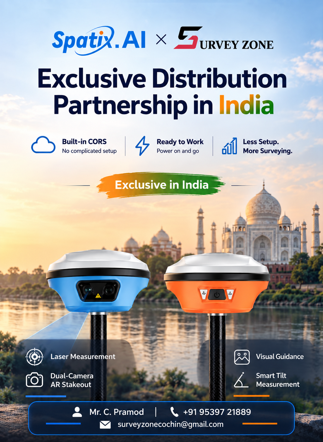 SpatiX Partners with Survey Zone to Expand Its Presence in India